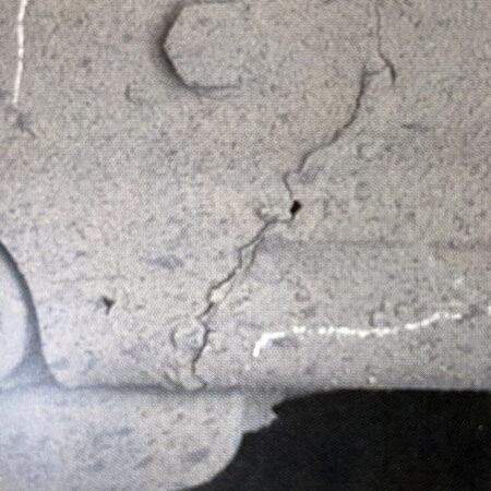 Flange cracking