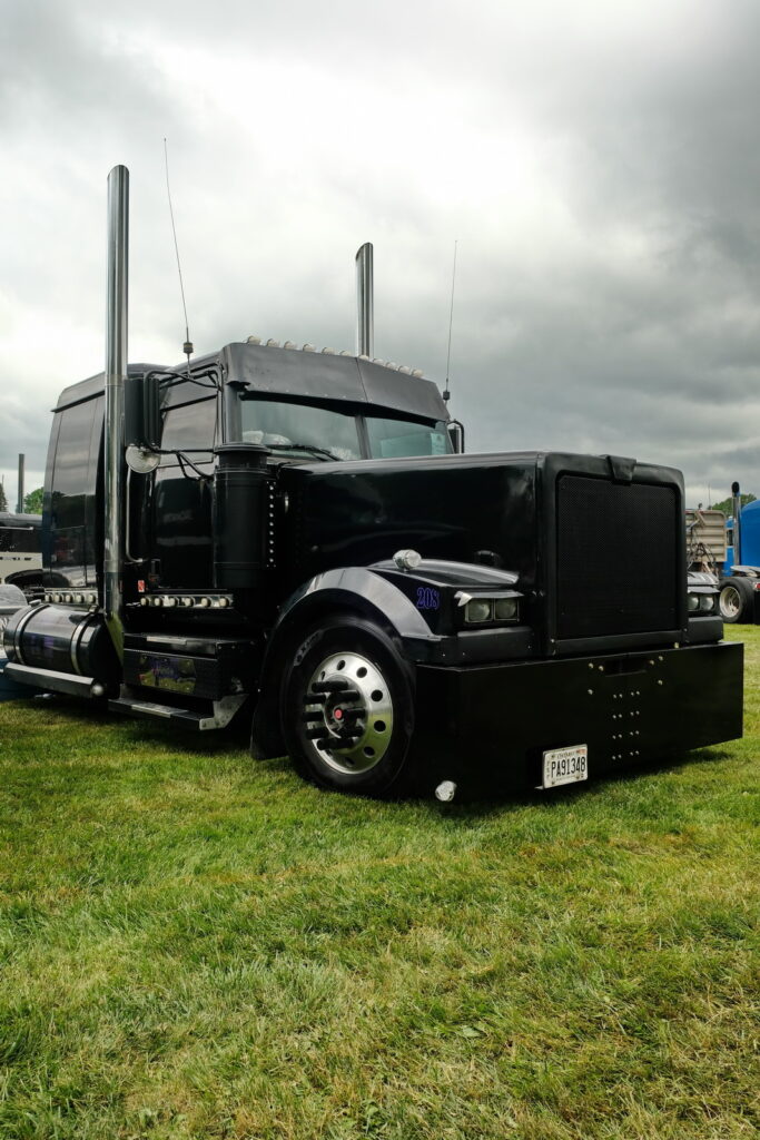 blacked-out Western Star